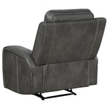 Raelynn Grey Recliner - Ornate Home