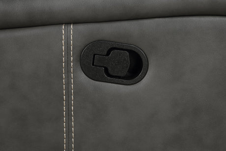 Raelynn Grey Reclining Loveseat - Ornate Home