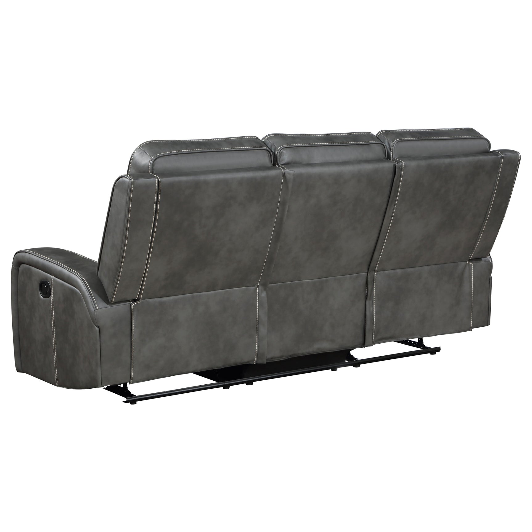 Raelynn Grey Reclining Sofa - Ornate Home