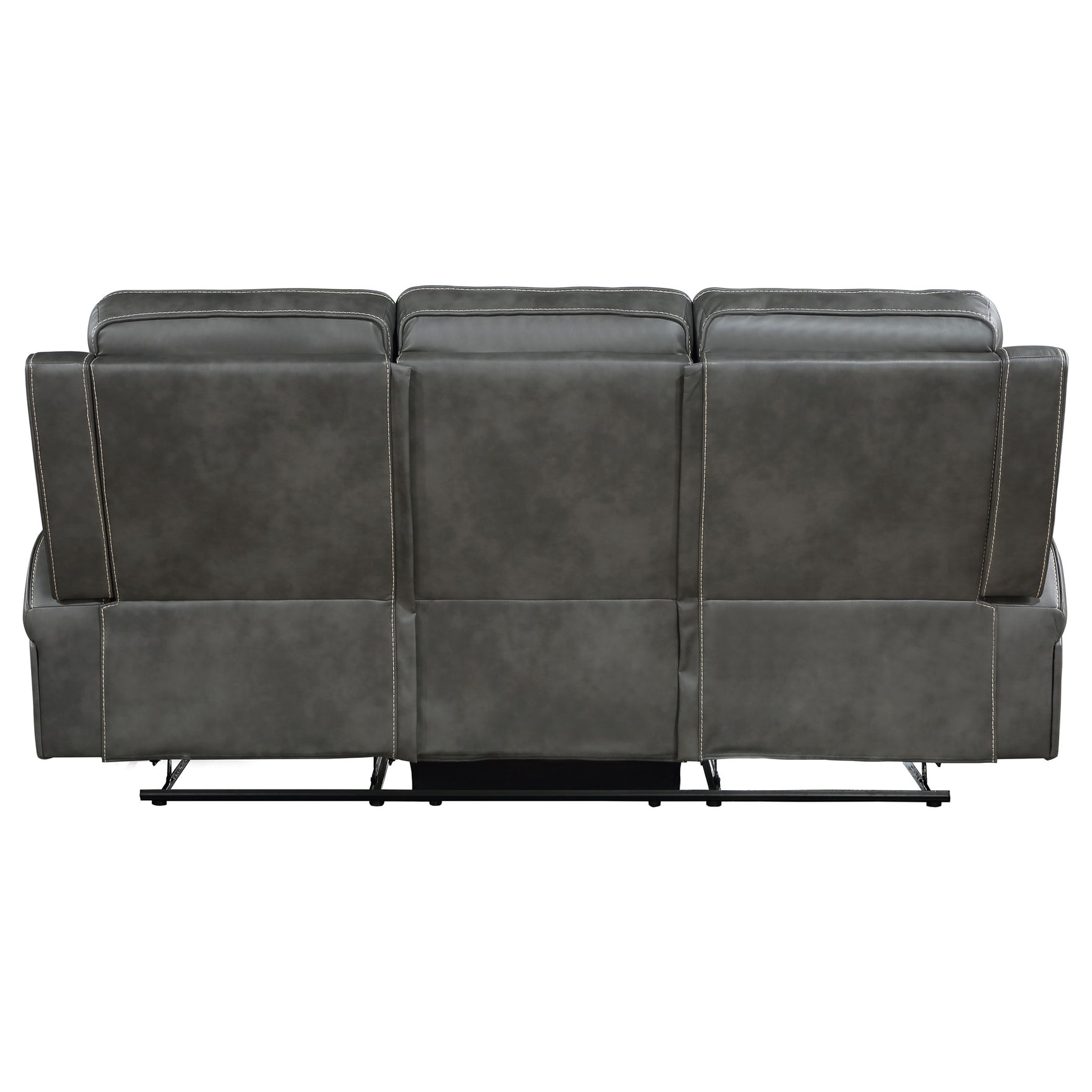 Raelynn Grey Reclining Sofa - Ornate Home