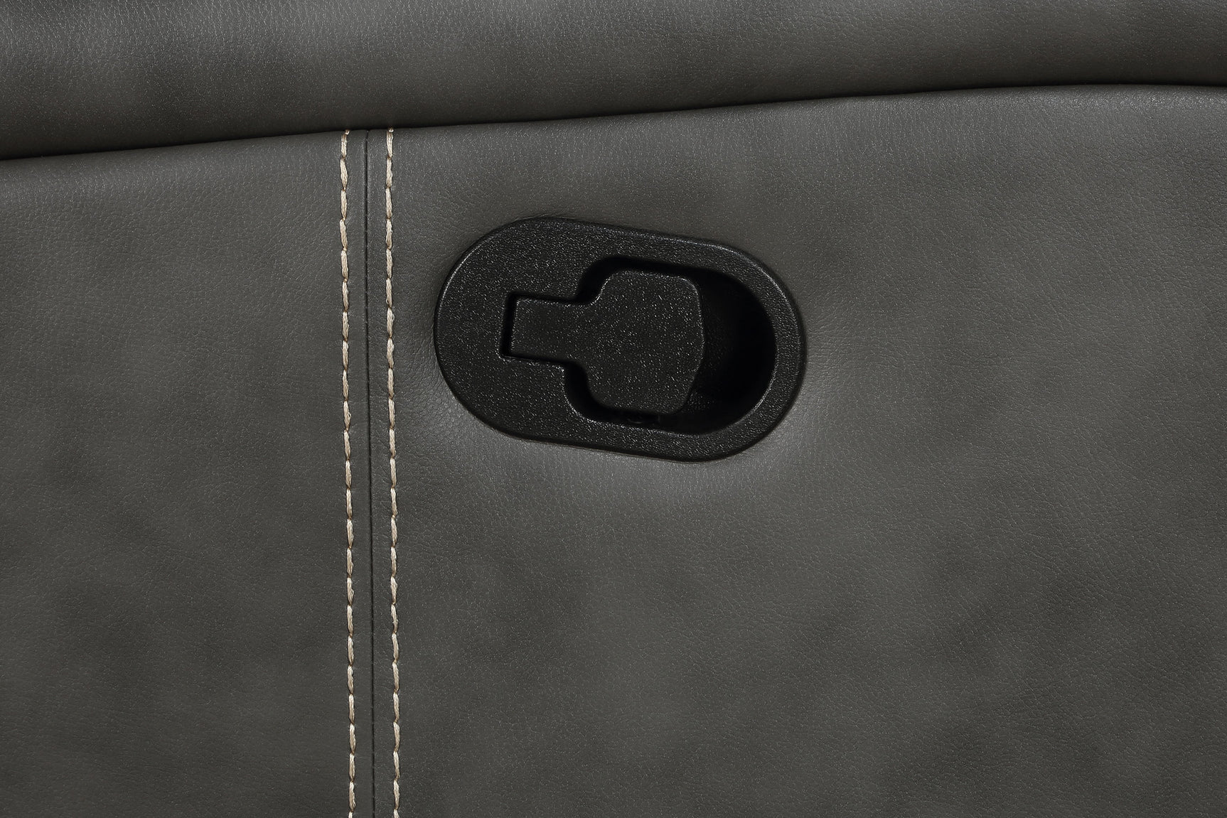 Raelynn Grey Reclining Sofa - Ornate Home