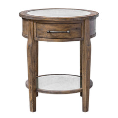 Raelynn Woodtone Wood Lamp Table - Ornate Home