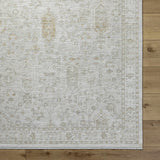 Rafee Ivory Luxe Area Rug - Ornate Home