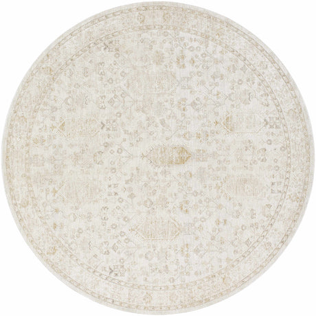 Rafee Ivory Luxe Area Rug - Ornate Home