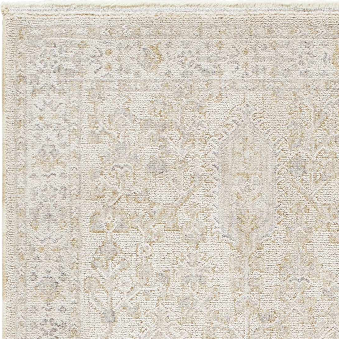 Rafee Tan Luxe Area Rug - Ornate Home