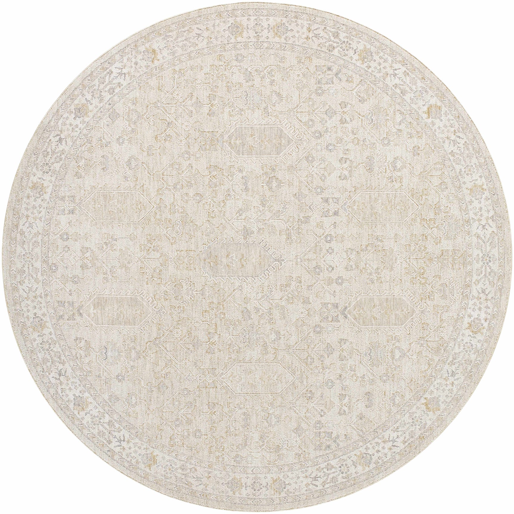 Rafee Tan Luxe Area Rug - Ornate Home