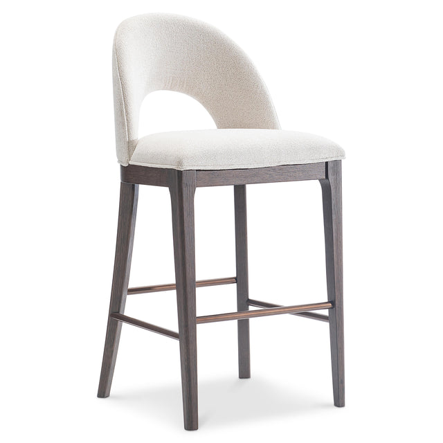 Raff Brown Bar Stool - Ornate Home