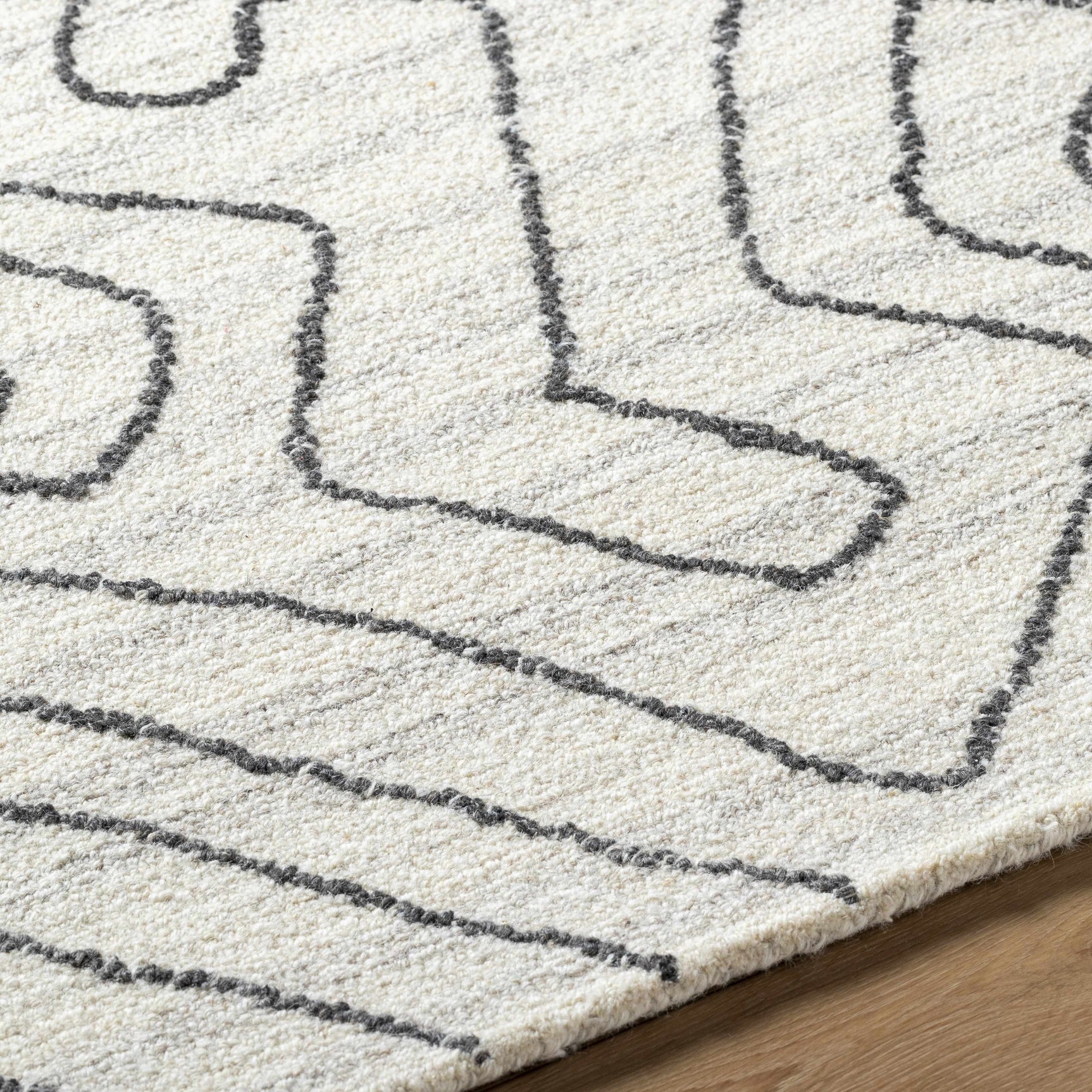 Raffi Ivory Area Rug - Clearance - Ornate Home