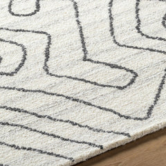 Raffi Ivory Area Rug - Clearance - Ornate Home