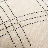 Rafi Cream Accent Pillow - Ornate Home