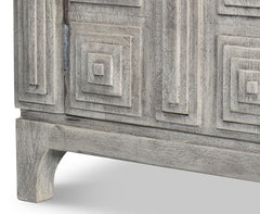 Rafina Grey Two Door Sideboard - Ornate Home