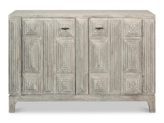 Rafina Grey Two Door Sideboard - Ornate Home