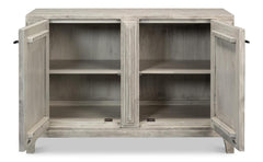 Rafina Grey Two Door Sideboard - Ornate Home