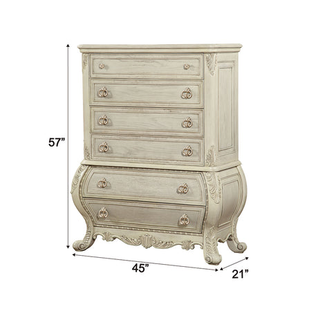 Ragenardus Chest in Antique White - Ornate Home