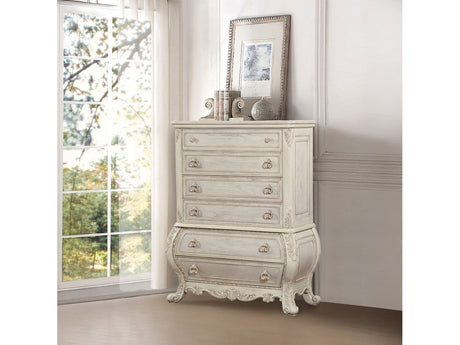 Ragenardus Chest in Antique White - Ornate Home