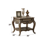 Ragenardus End Table in Vintage Oak 86032 - Ornate Home