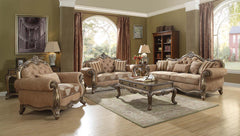 Ragenardus End Table in Vintage Oak 86032 - Ornate Home