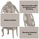 Ragenardus Side Chair in Antique White (Set of 2) 61282 - Ornate Home