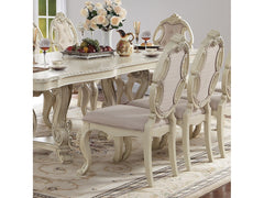 Ragenardus Side Chair in Antique White (Set of 2) 61282 - Ornate Home