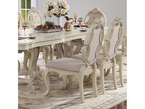 Ragenardus Side Chair in Antique White (Set of 2) 61282 - Ornate Home