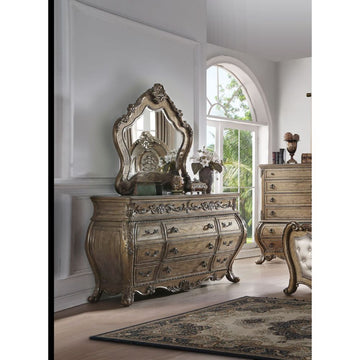 Ragenardus Vintage Oak Dresser - Ornate Home