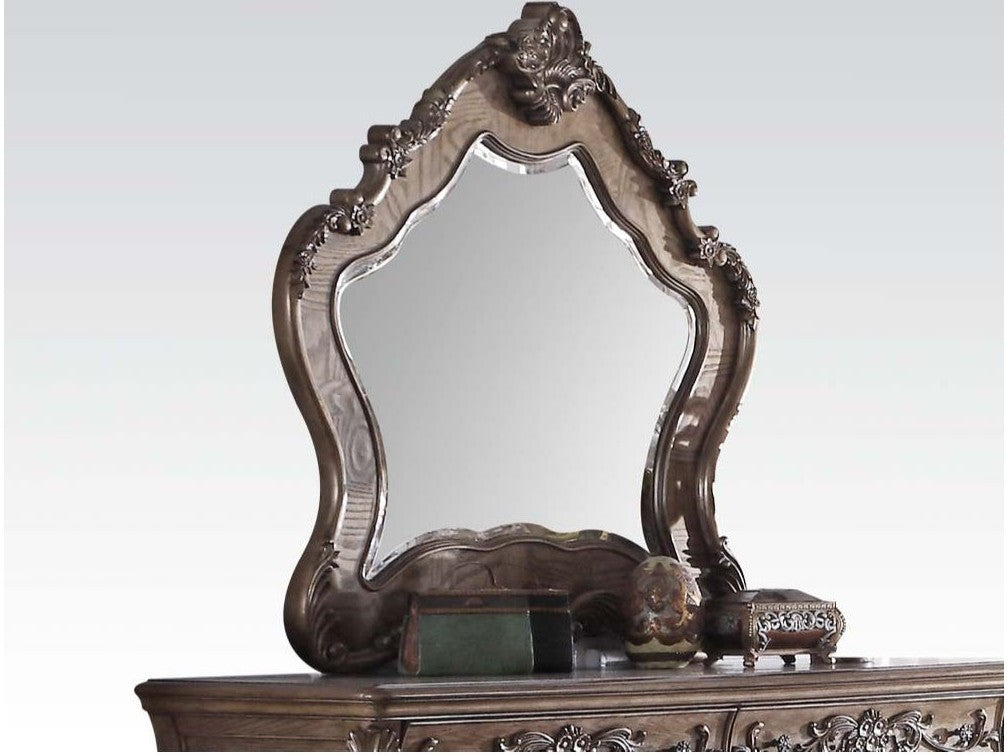 Ragenardus Vintage Oak Mirror - Ornate Home