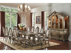 Ragenardus Vintage Oak Rectangular Dining Table - Ornate Home