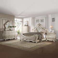 Ragenardus Vintage White California King Bed - Ornate Home
