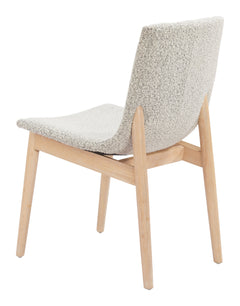 Raha Gray & Whitewashed Dining Chair (Set of 2) - Ornate Home