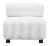Rahat White Accent Chair - Ornate Home