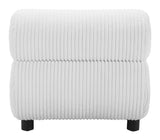 Rahat White Accent Chair - Ornate Home
