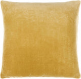 Rahiq Yellow Border Cotton Throw Pillow - Ornate Home