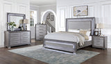 Raiden Gray 4 Pc. Queen Bedroom Set - Ornate Home