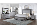 Raiden Gray 4 Pc. Queen Bedroom Set - Ornate Home