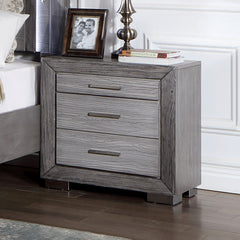 Raiden Gray 5 Pc. Queen Bedroom Set w/ Chest - Ornate Home