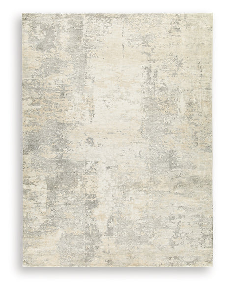 Raif Gray/White/Cream Extra Large Rug - Ornate Home