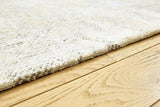 Raif Gray/White/Cream Extra Large Rug - Ornate Home