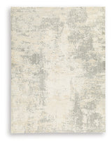 Raif Gray/White/Cream Large Rug (Online Special Price) - Ornate Home
