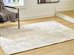 Raif Gray/White/Cream Medium Rug - Ornate Home