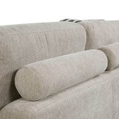 Raife Beige Armless Chair - Ornate Home