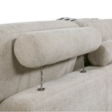 Raife Beige Armless Chair - Ornate Home