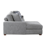 Raife Gray 2-Piece Sectional with Left Chaise - Ornate Home