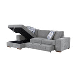 Raife Gray 2-Piece Sectional with Left Chaise - Ornate Home