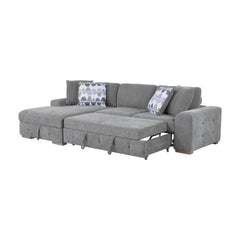 Raife Gray 2-Piece Sectional with Left Chaise - Ornate Home