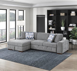 Raife Gray 2-Piece Sectional with Left Chaise - Ornate Home
