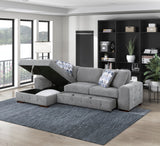 Raife Gray 2-Piece Sectional with Left Chaise - Ornate Home