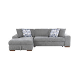 Raife Gray 2-Piece Sectional with Left Chaise - Ornate Home