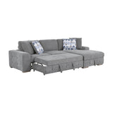 Raife Gray 2-Piece Sectional with Right Chaise - Ornate Home