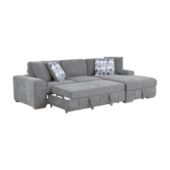 Raife Gray 2-Piece Sectional with Right Chaise - Ornate Home