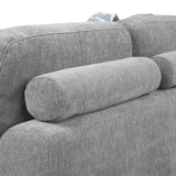 Raife Gray Armless Chair